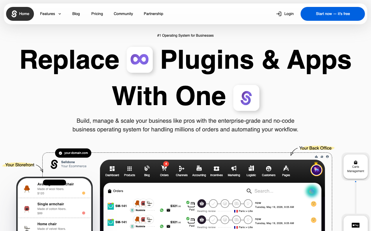 Selldone no-code business platform