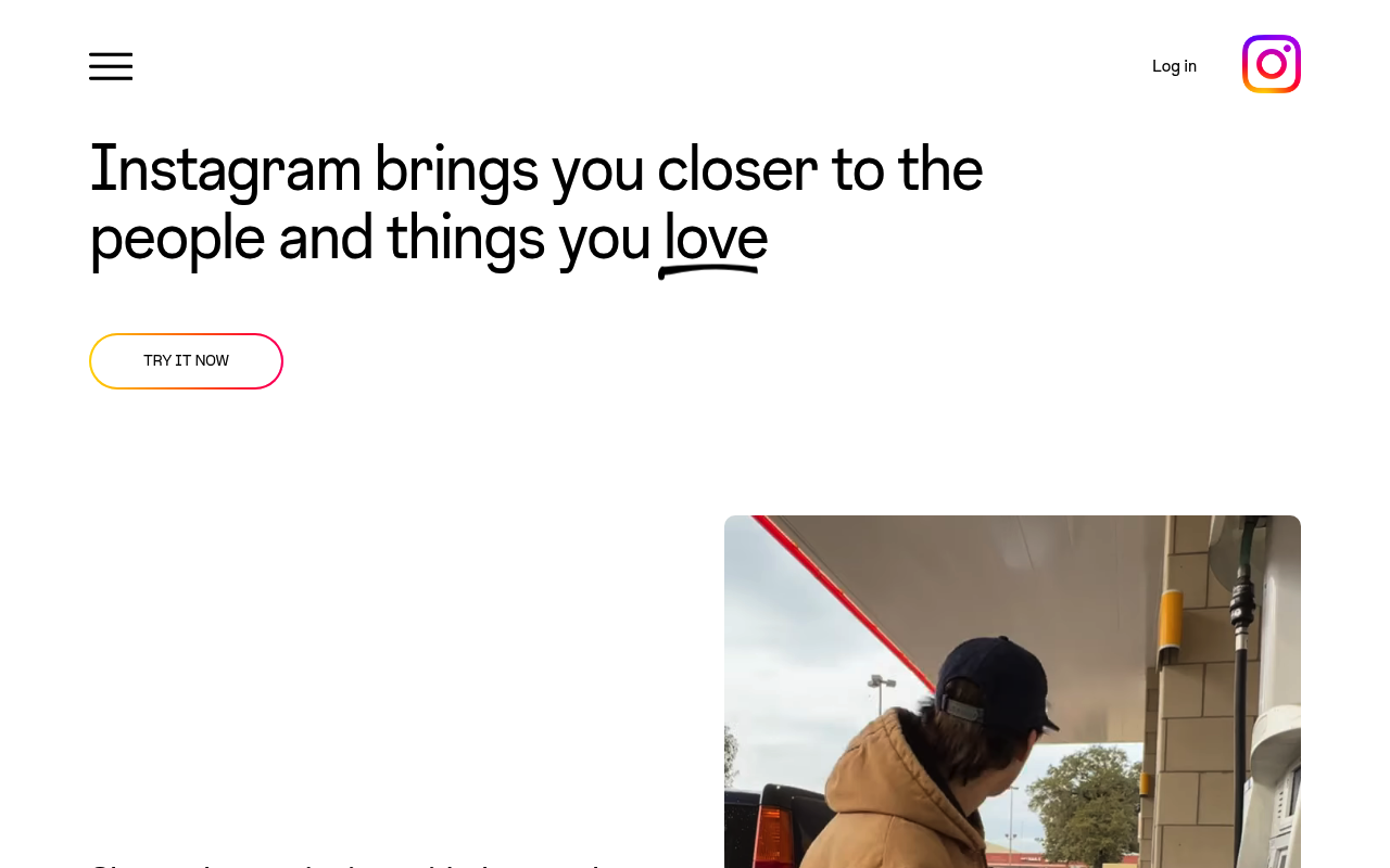 Instagram's shopping features overview page describing how people discover and buy from brands