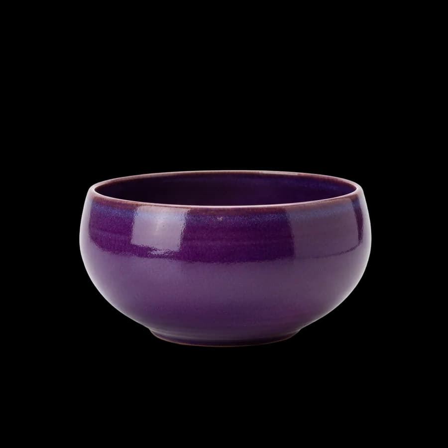 Bol émaillé violet
