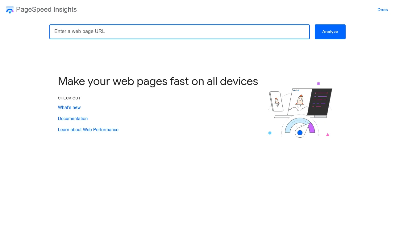 PageSpeed Insights, the free tool for auditing mobile speed before a sale