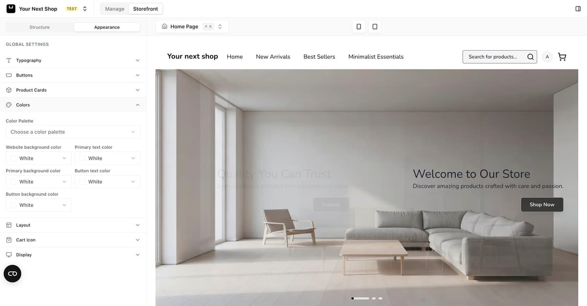 Themes & Design product preview
