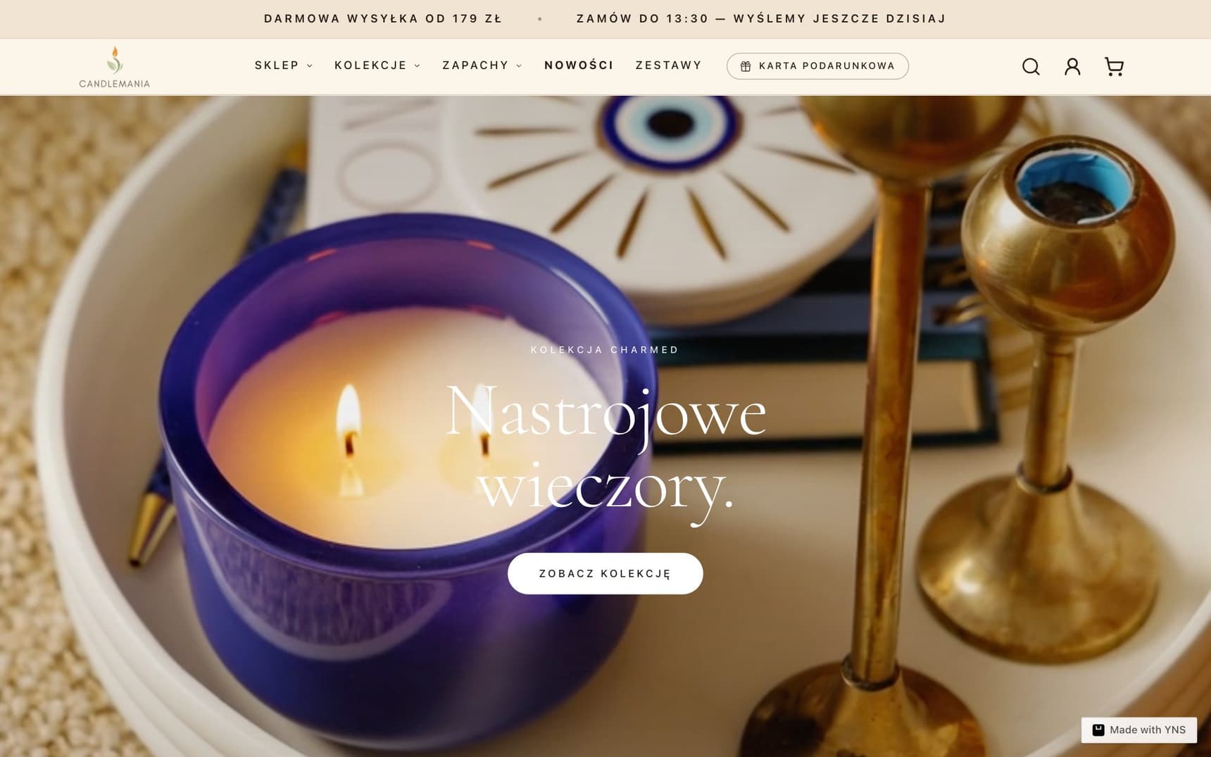Strona główna candlemania.com.pl dziś