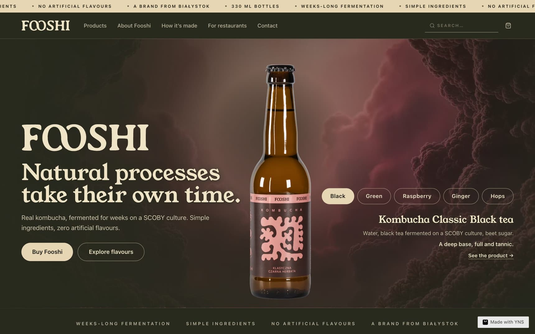 The new Fooshi store on YNS