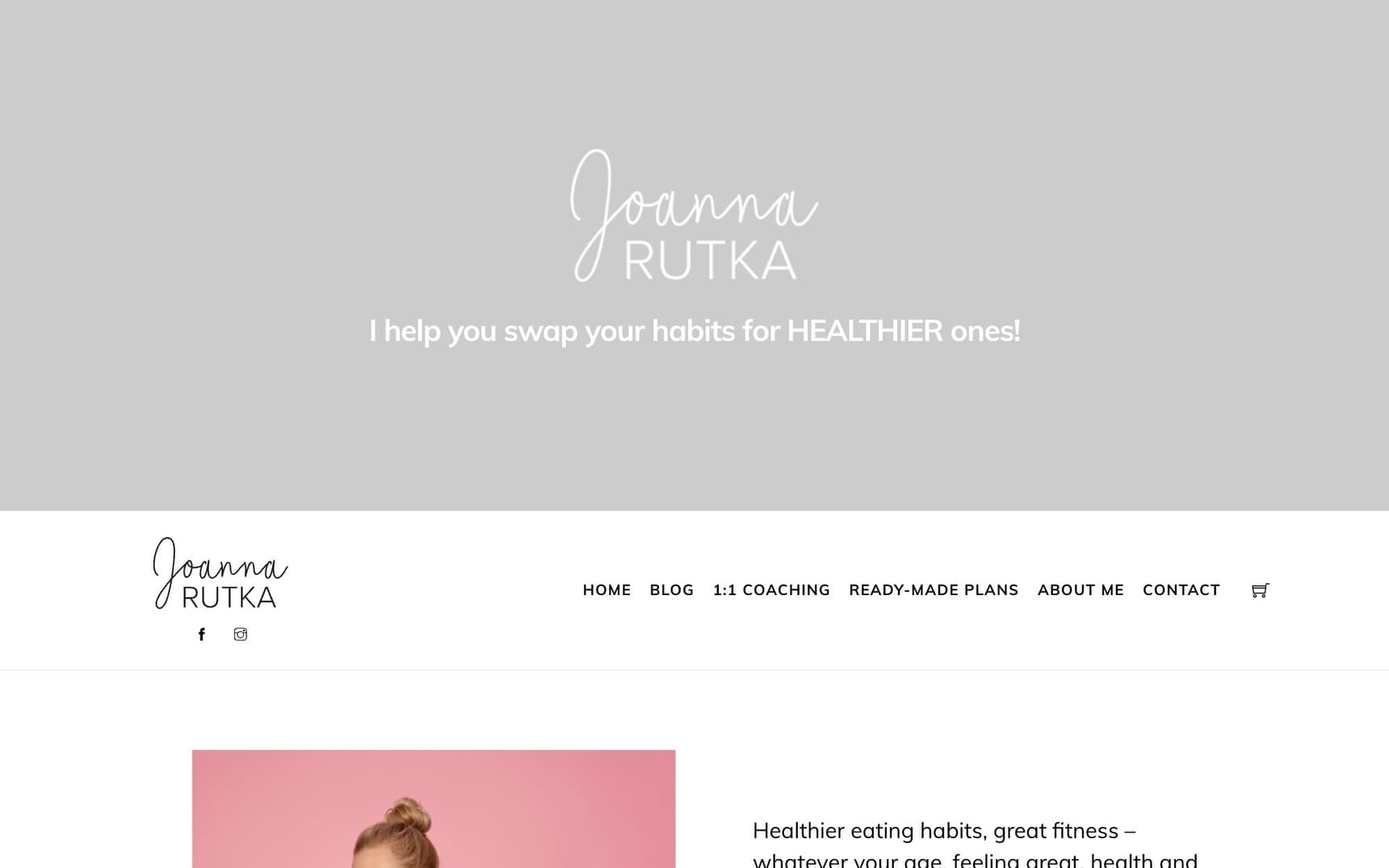 The old joannarutka.pl store on WooCommerce (Web Archive)