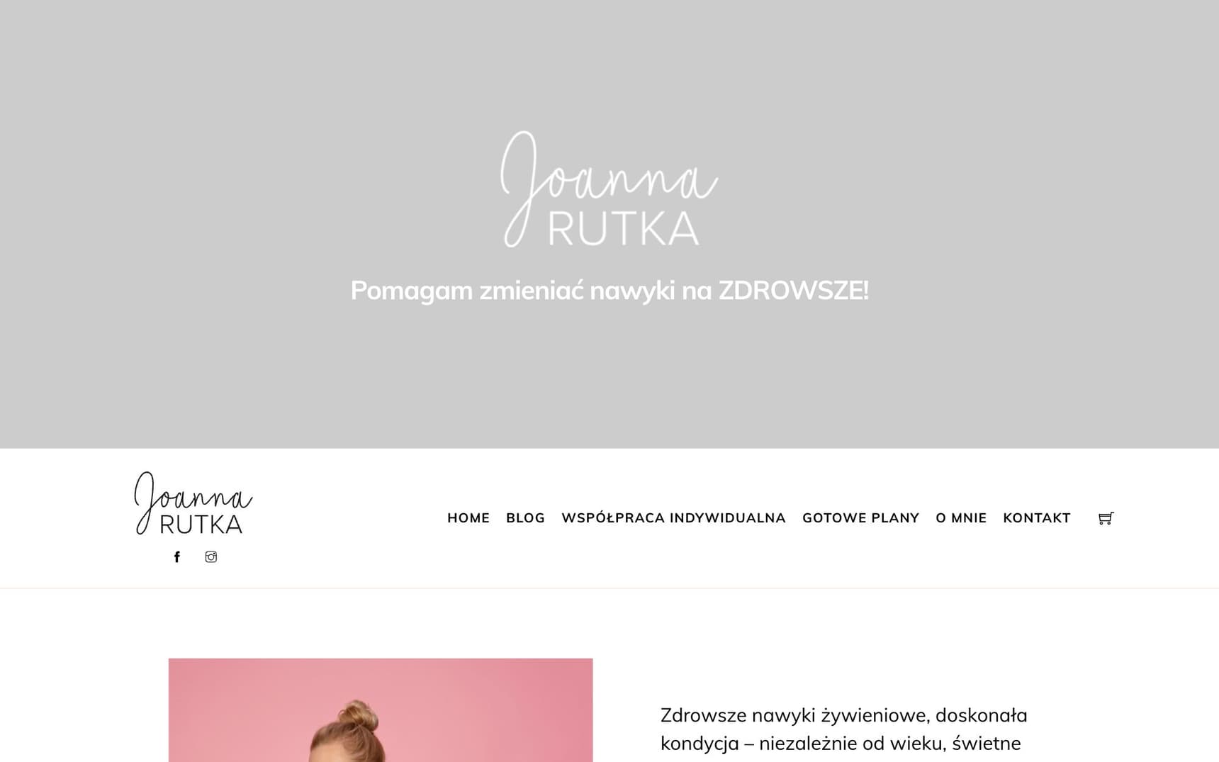Dawny sklep joannarutka.pl na WooCommerce (Web Archive)