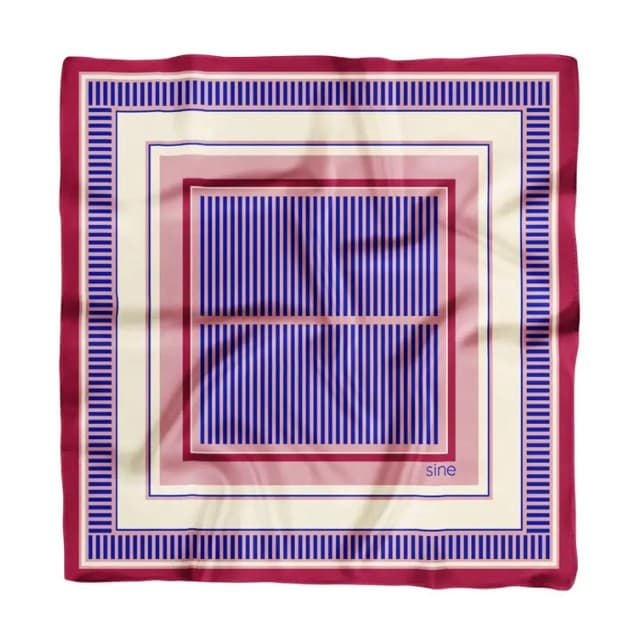 Apaszka Sine Silk z kolekcji Geometria