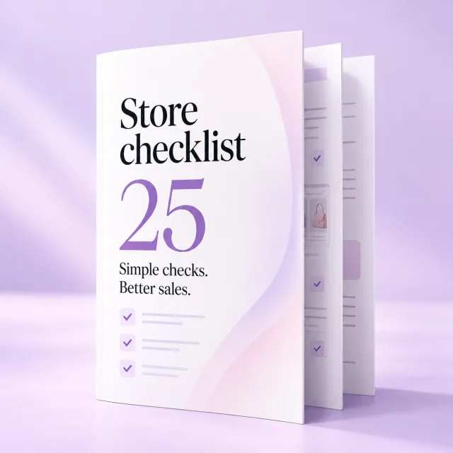 25-point store checklist cover